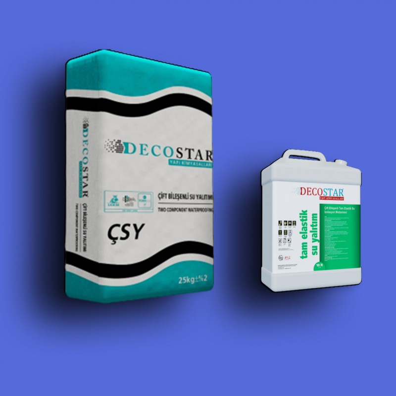 Çift Bileşenli Su Yalıtımı Tam Elastik UV Dayanımlı