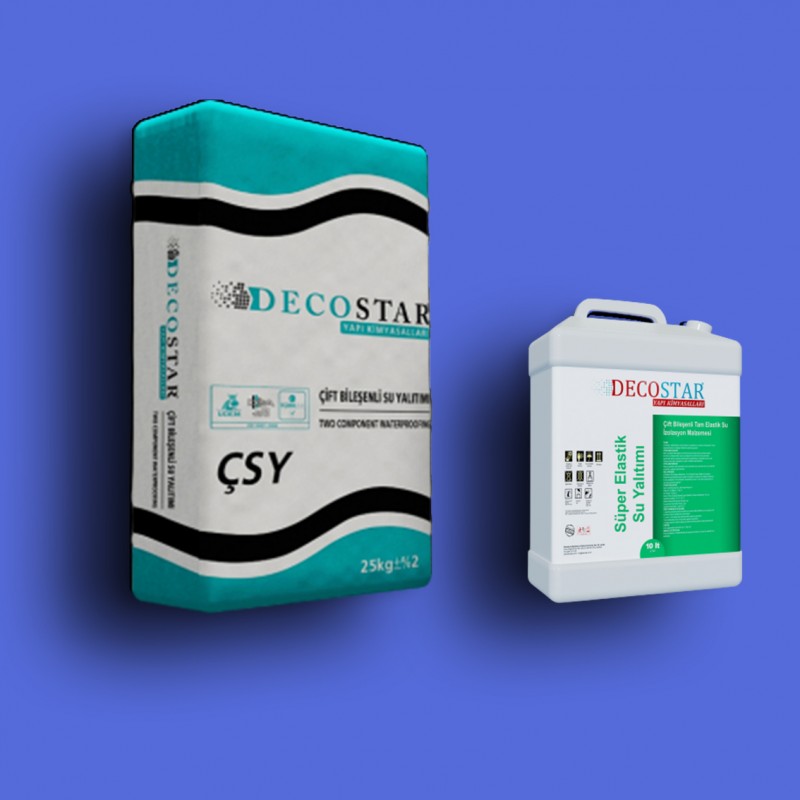 Çift Bileşenli Su Yalıtımı Super Elastik