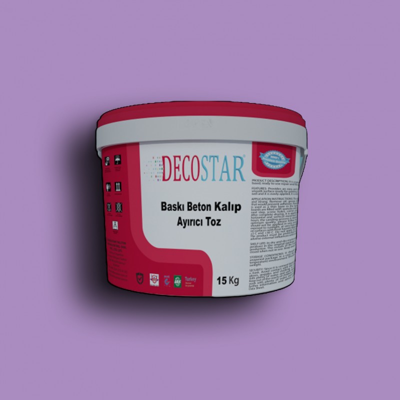 Baskı Beton Dekoratif Kalıp Ayırıcı
