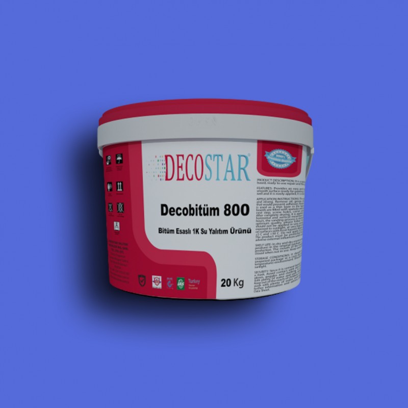 Deco Bitüm 800 (1KB) Plus Tek Bileşenli Su Yalıtım Likit Membran