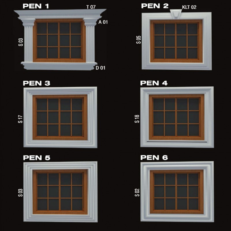 PENCERE MODELLERI